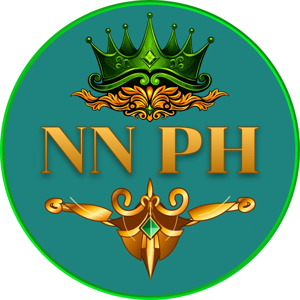 Isang kumpiyansang host ng kasino na may hawak na makukulay na tsip sa harap ng makulay na gulong ng roleta na sumasagisag sa mataas na pusta na libangan at mga sandali ng panalo sa NN PH Philippines